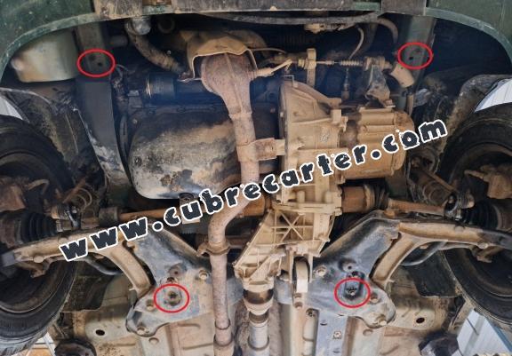Cubre carter metalico Fiat Panda 4x4