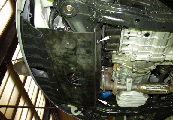 Cubre carter metalico Hyundai Coupé GK