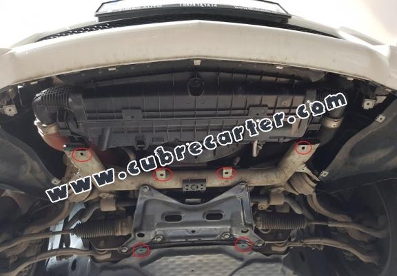 Cubre carter metalico Mercedes E-Classe W212