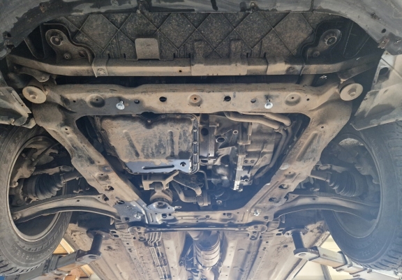 Cubre carter metalico Nissan Qashqai J10