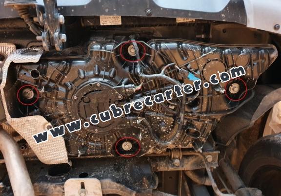 Protector del deposito AdBlue Dacia Duster