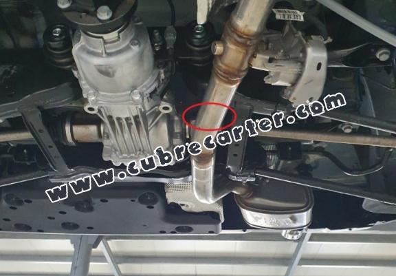 Protector de la valvula EGR Dacia Duster