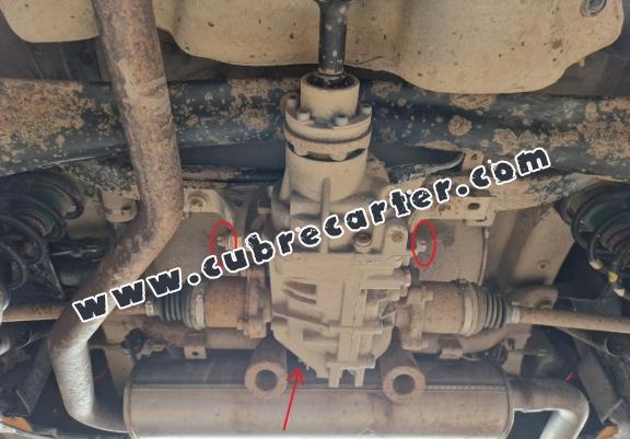 Protector del diferencial Fiat Panda 4x4