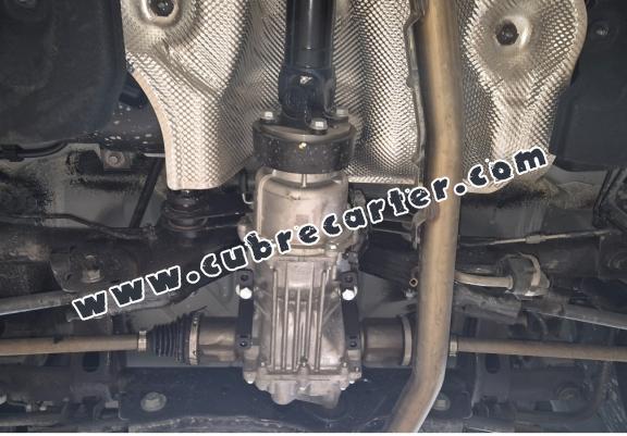 Protector de aluminio del diferencial trasero Dacia Duster - 4x4