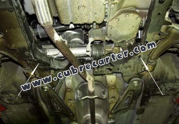 Cubre carter metalico Saab 9-3