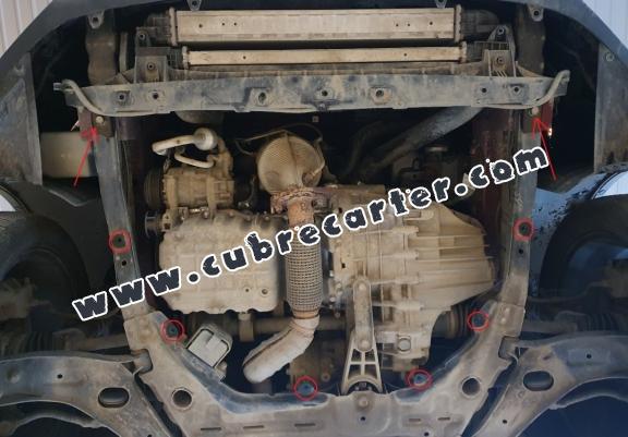 Cubre carter metalico SsangYong Tivoli
