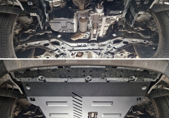 Cubre carter metalico Ssangyong Torres