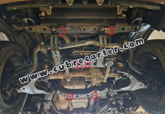 Cubre carter metalico Toyota Land Cruiser 150