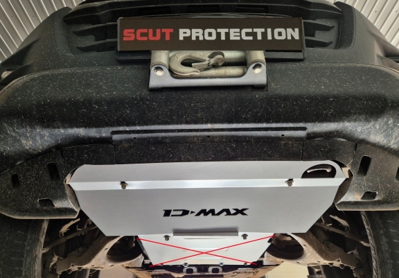 Protector del radiador Isuzu D-Max