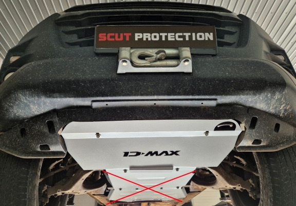 Protector del radiador Isuzu D-Max