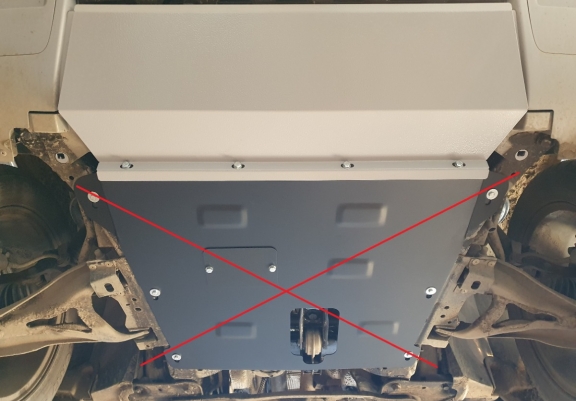 Protector del parachoques delantero para Dacia Duster