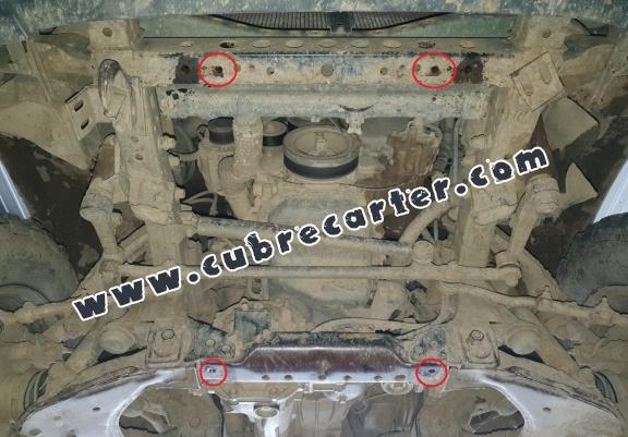 Cubre carter metalico Toyota Hilux