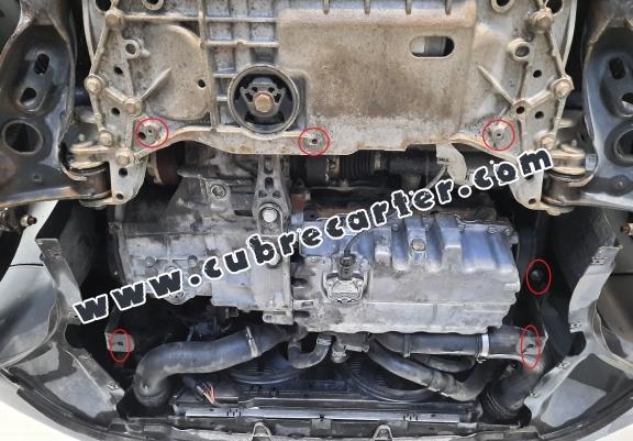 Cubre carter de aluminio Seat Altea