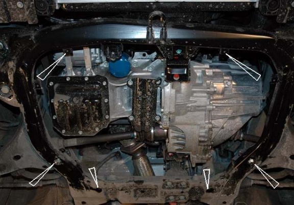 Cubre carter metalico Hyundai Elantra 1