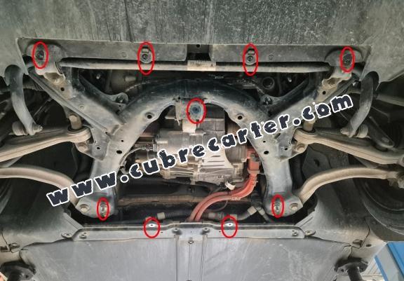 Cubre carter del motor delantero elÃ©ctrico Tesla Model Y AWD