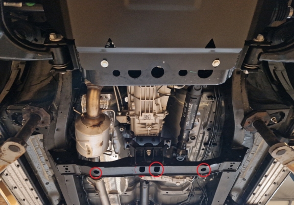 Protector de aluminio de la caja de cambios Jac T8