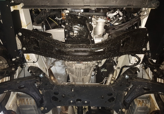 Cubre carter metalico Ford Transit Custom