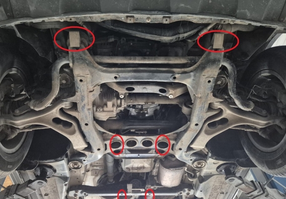 Cubre carter metalico VW Touareg 7P