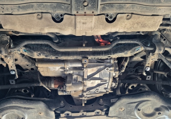 Protección trasera del motor eléctrico en aluminio – Tesla Model 3 AWD