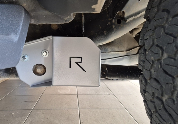 Cubre cárter de aluminio para sensor del brazo de suspensión trasero Ford Ranger Raptor
