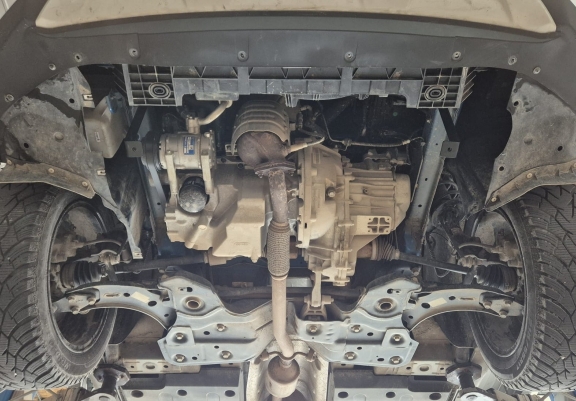 Cubre carter metalico MG ZS