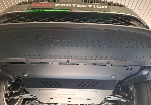 Cubre carter metalico Skoda Superb 4