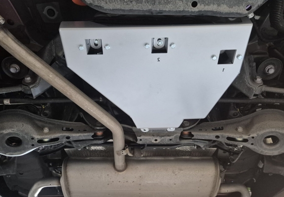 Protector de aluminio del diferencial trasero Toyota Rav4