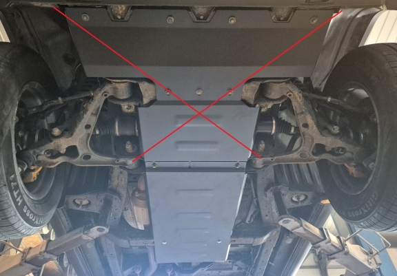 Protector de la caja de cambios Baic Beijing BJ40
