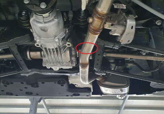 Protector de aluminio de la valvula EGR Dacia Duster