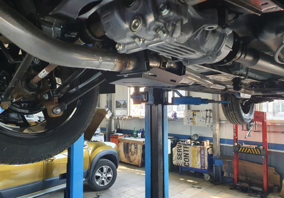 Protector de aluminio de la valvula EGR Dacia Duster