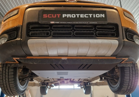 Cubre carter metalico Fiat Panda 4x2