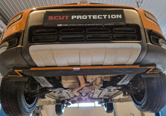 Cubre carter metalico Fiat Panda 4x2