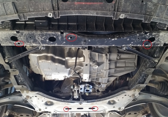 Cubre carter de aluminio Renault Kadjar