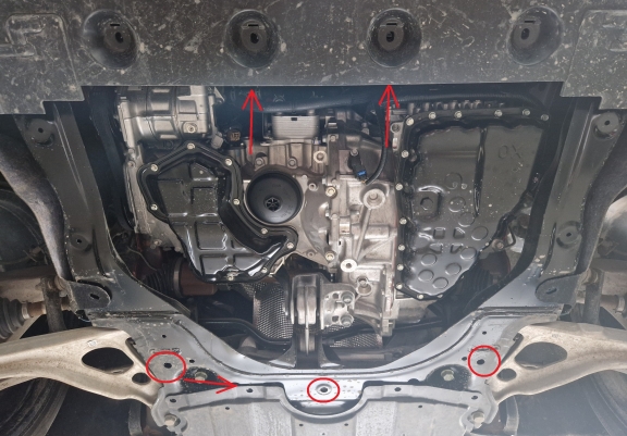 Cubre carter de aluminio Renault Austral