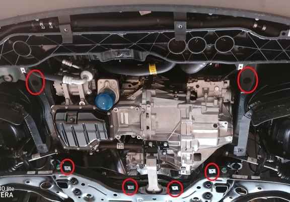 Cubre carter de aluminio Kia Sportage