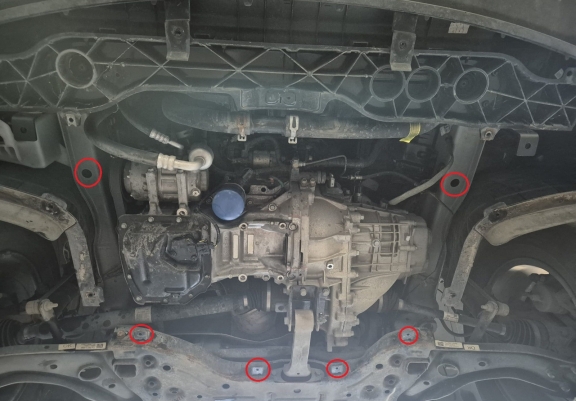 Cubre carter metalico Hyundai IX35