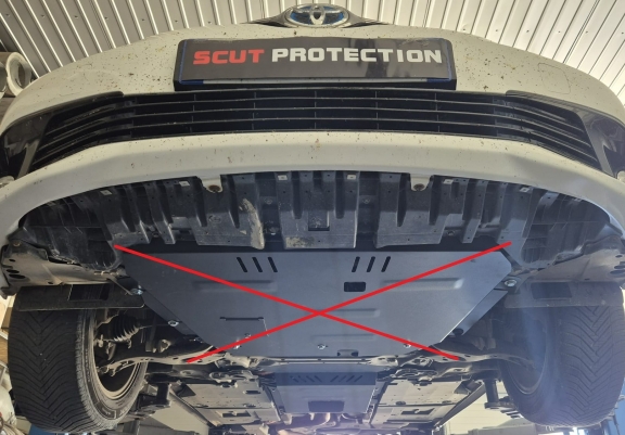 Protector del catalizador/cat lock Toyota Prius 3+