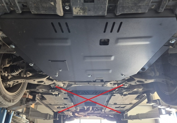 Cubre carter metalico Toyota Corolla