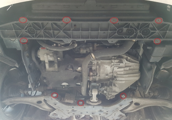 Cubre carter metalico Hyundai i40