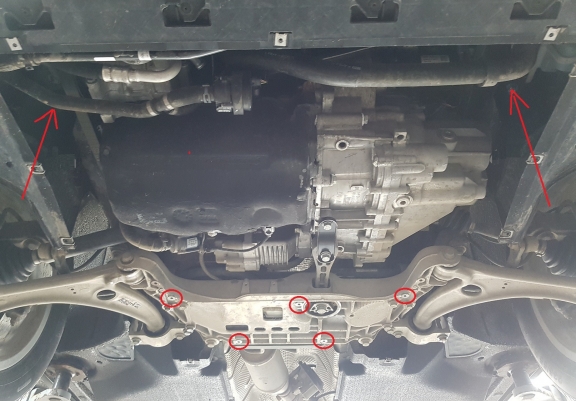 Cubre carter de aluminio Audi Q2