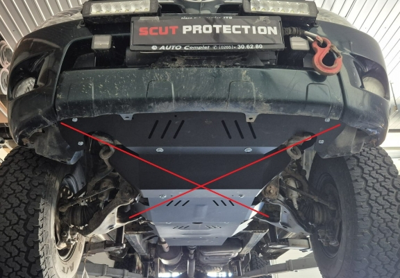 Protector de la caja de cambios Toyota Hilux Revo