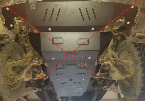 Protector de la caja de cambios Toyota Hilux Revo