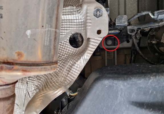 Protector del catalizador/cat lock Renault Trafic