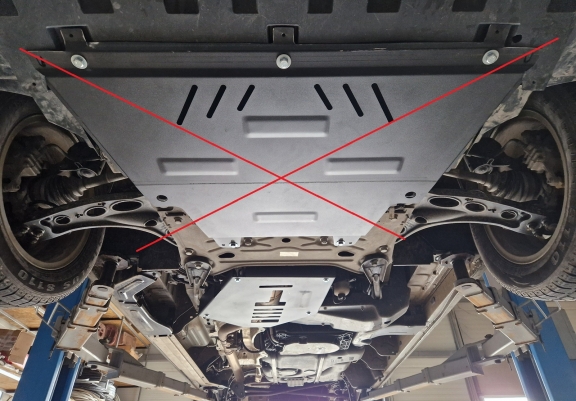 Protector del catalizador/cat lock Renault Trafic