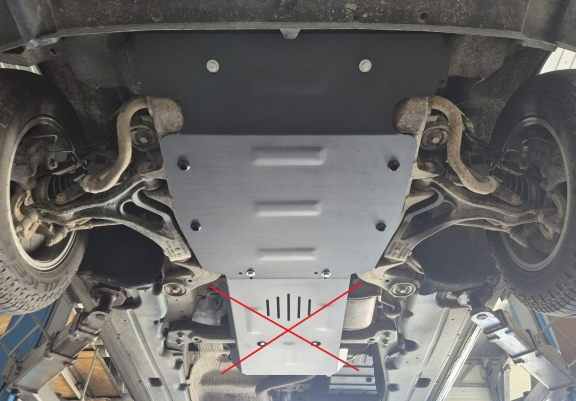 Cubre carter metalico Porsche Cayenne
