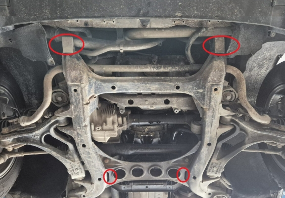 Cubre carter metalico Porsche Cayenne