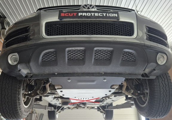 Cubre carter metalico Porsche Cayenne