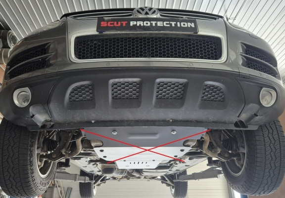 Protector de la caja de cambios VW Touareg 7L - Manual y Automatico