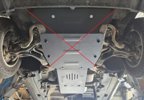 Protector de la caja de cambios VW Touareg 7L - Manual y Automatico