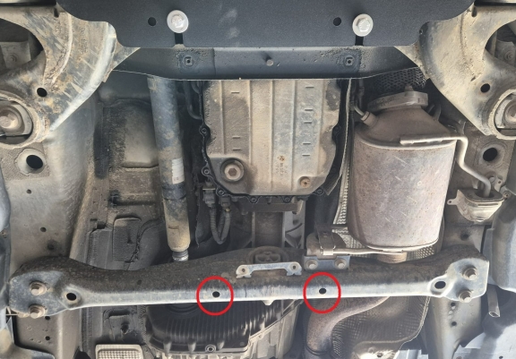 Protector de la caja de cambios VW Touareg 7L - Manual y Automatico
